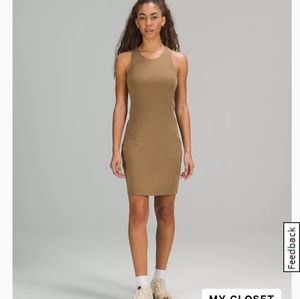 Slim fit above knee dress
